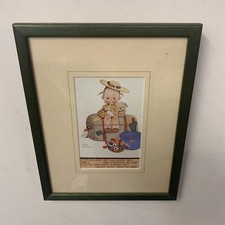 Vintage framed postcard for sale  ASHBY-DE-LA-ZOUCH