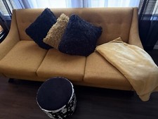 Yellow couch pillows for sale  Wharton