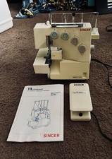 Máquina de costura Singer Overlock Merritt Lock modelo 14U344B Serger FUNCIONA comprar usado  Enviando para Brazil