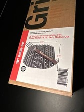 Grelhas para churrasqueiras de chaleira com um conjunto de 3 painéis intertravados de 18” de diâmetro comprar usado  Enviando para Brazil