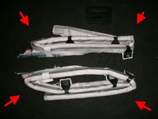 Audi A1 S1 5 portas SACO CORTINA DE AR TETO ESPORTIVO DIREITA ou ESQUERDA ORIGINAL DO FABRICANTE, usado comprar usado  Enviando para Brazil