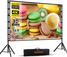 Projector screen stand for sale  SALFORD