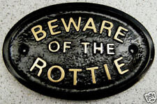 Rottweiler rottie beware for sale  UK