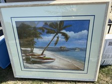 Vintage coastal print for sale  Mechanicsburg