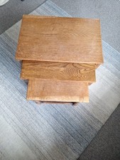 Vintage oak nest for sale  IPSWICH