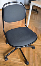 Sedia nera ufficio usato  Milano