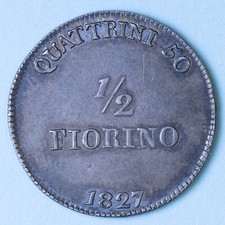 Firenze leopoldo fiorino usato  Firenze