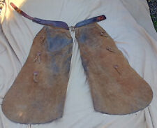 chaps leather batwing for sale  Visalia