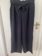 Wide leg navy for sale  HAYWARDS HEATH