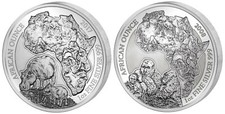 Ruanda silber berggorilla gebraucht kaufen  Gersfeld