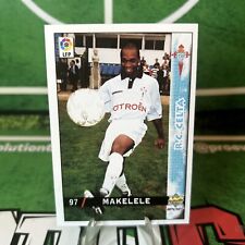 MAKELELE 97 1ST YEAR - CELTA VIGO - MUNDICROMO FICHAS LA LIGA 1998 1999 CARD comprar usado  Enviando para Brazil