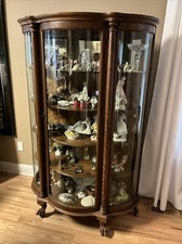 Antique curved glass for sale  Canton