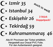 Türkei stadt aufkleber gebraucht kaufen  Bornheim