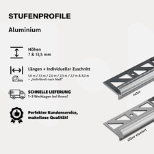 Stufenprofil treppenprofil fli gebraucht kaufen  Westerburg