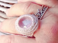 Anello quarzo rosa usato Anello quarzo rosa usato  Firenze