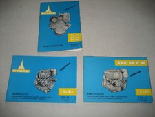Lot documents engines d'occasion  Expédié en Belgium
