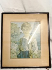 Vintage framed print for sale  PRESTON