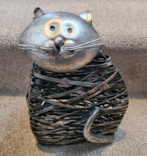 Metal cat ornament for sale  SALISBURY
