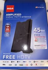 Antena HDTV interna amplificada RCA 1080 4K 8K compatível alcance de 45 milhas comprar usado  Enviando para Brazil
