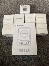 Impressora Térmica Supvan T50A com 7 Etiquetas em Caixas (5 Fechadas, 2 Abertas) comprar usado  Enviando para Brazil