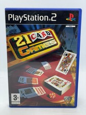 21 gier karcianych PS2 PAL PRZETESTOWANE W JĘZYKU ANGIELSKIM I AUTENTYCZNE, bez instrukcji obsługi, używany na sprzedaż  PL