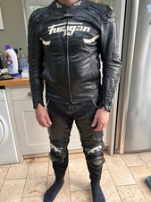 Frugan black leather for sale  SWINDON