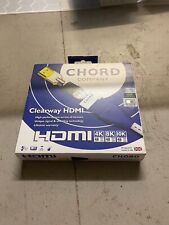 Chord clearway hdmi for sale  LONDON