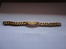 Bracelet gourmette homme d'occasion  France