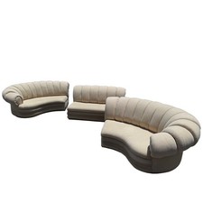 Postmodern beige scalloped for sale  Delray Beach