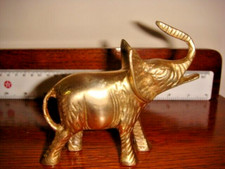 Vintage brass elephant for sale  PONTEFRACT