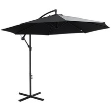 Outsunny black cantilever for sale  GREENFORD