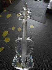 Sculpture violon cristal d'occasion  Trémentines