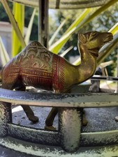 Brass camel ornament for sale  LLANDYSUL