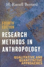 Research methods anthropology for sale  Little Falls