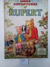 Rupert bear annuals for sale  MORPETH