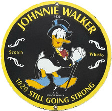 PLACA DE PORCELANA VINTAGE JOHNNIE WALKER UÍSQUE ESCOCÊS DISNEY DONALD PATO GASÓLEO comprar usado PLACA DE PORCELANA VINTAGE JOHNNIE WALKER UÍSQUE ESCOCÊS DISNEY DONALD PATO GASÓLEO comprar usado  Enviando para Brazil