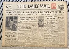 Original daily newspaper for sale Original daily newspaper for sale  HULL