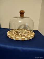 Domed glass cloche for sale  Norfolk