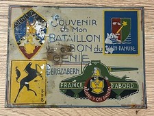 Ancienne plaque militaire d'occasion  Imphy