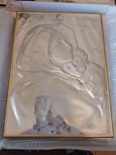 Quadro argento madonna usato  Roma