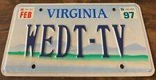 Wedt vanity license for sale  Brandon