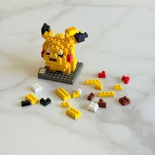 Nanoblock pokémon pikachu for sale  WOKING