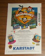 Seltene Werbung Super Nintendo SNES Sega Mega Drive ANIMANIACS 1995 comprar usado  Enviando para Brazil