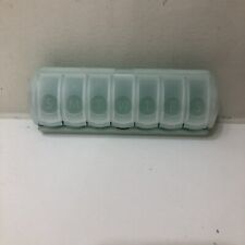 Caja de viaje organizadora de medicamentos de 7 días estuche de píldoras recordatorio plástico semanal segunda mano  Embacar hacia Mexico