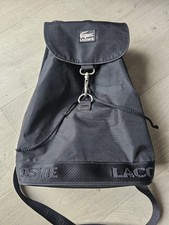Black lacoste rucksack for sale  MOLD