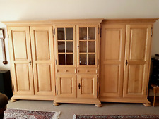 Wohnzimmerschrank eiche massiv gebraucht kaufen  Hannover