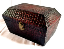 Wood faux leather for sale  Knox