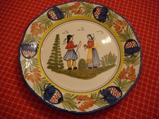 Ancienne assiette henriot d'occasion  La Trimouille