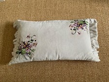 Embroidered grey cotton for sale  TAUNTON