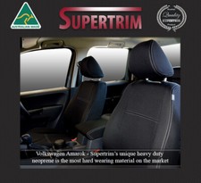 Frente Completa De Volta Mp + Traseiro Seat Covers Fit Volkswagen Amarok Neoprene Premium, usado comprar usado  Enviando para Brazil